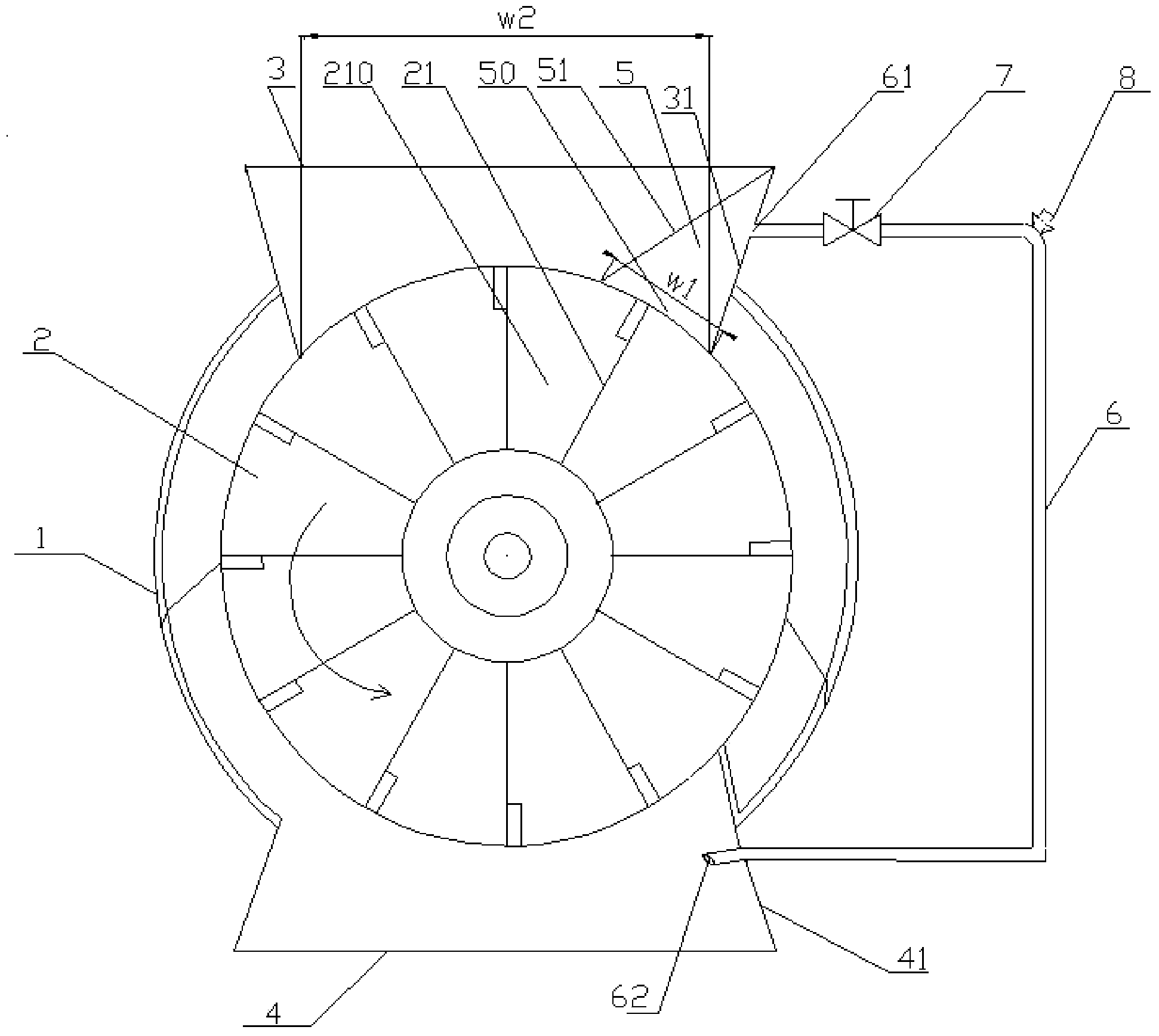 Rotary cindervalve