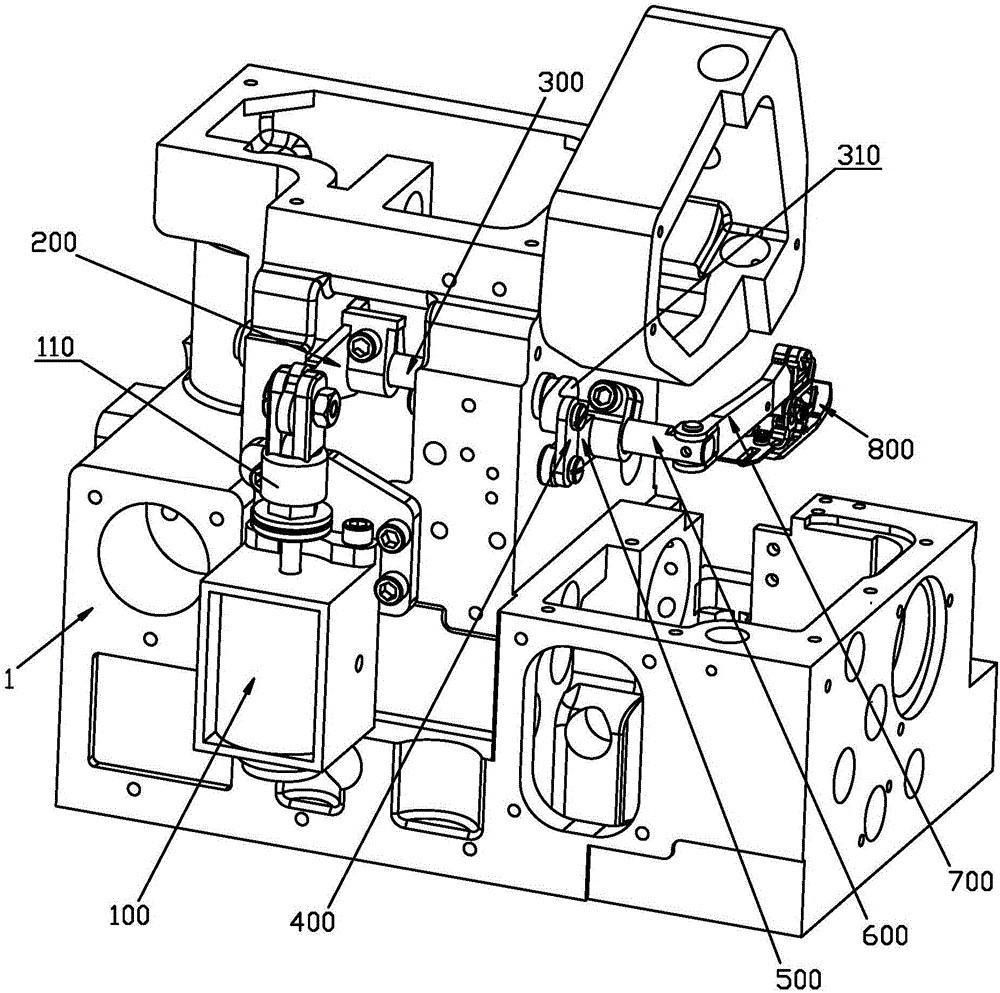 A sewing machine automatic presser foot lifting mechanism