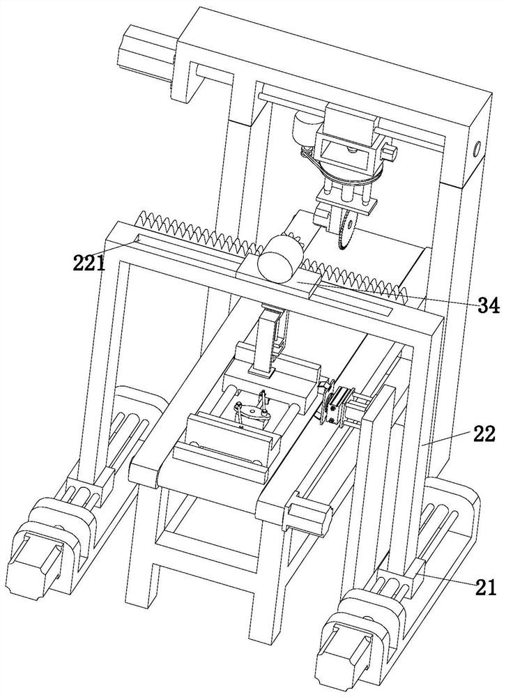 Cutting and grinding device for GRC plate machining