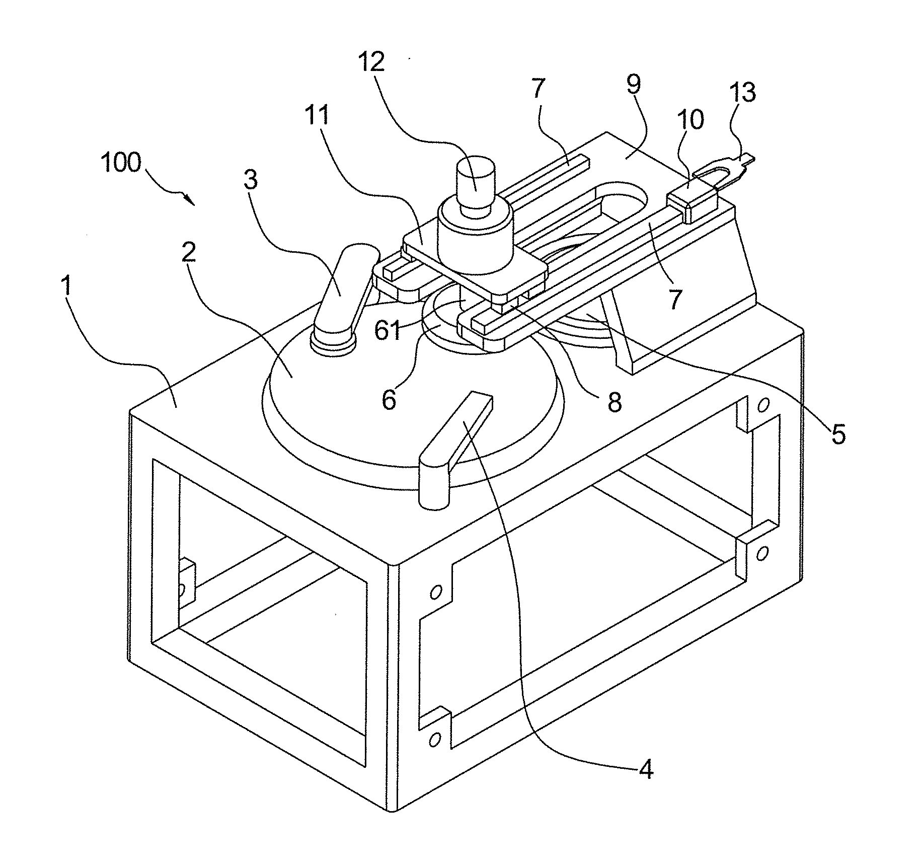 Chemical mechanical polishing machine and chemical mechanical polishing apparatus comprising the same