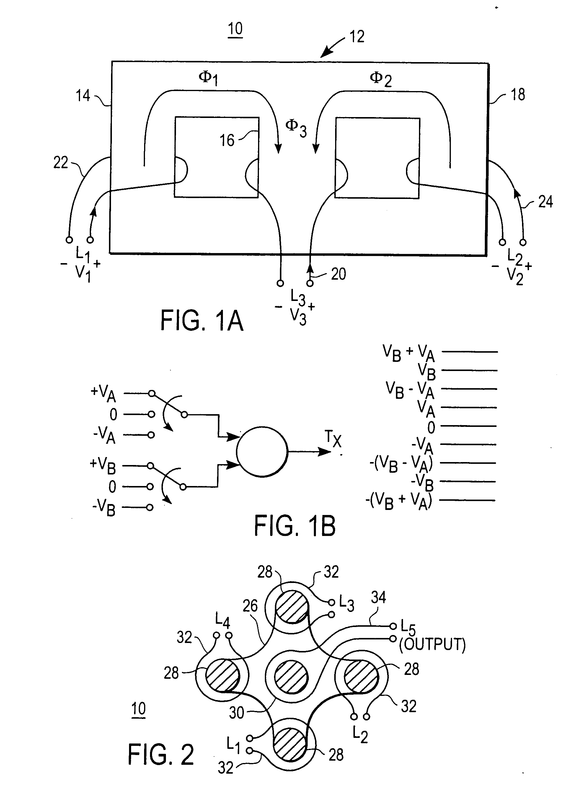 Multiple level transmitter and method of transmitting