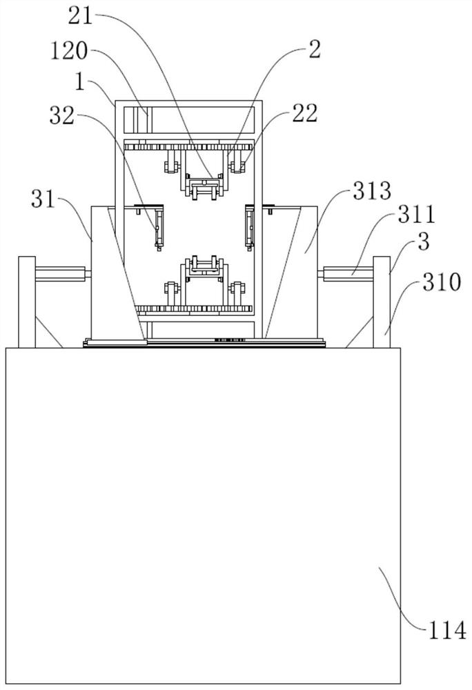 Rubber tension-torsion fatigue comprehensive testing machine based on Peltier effect