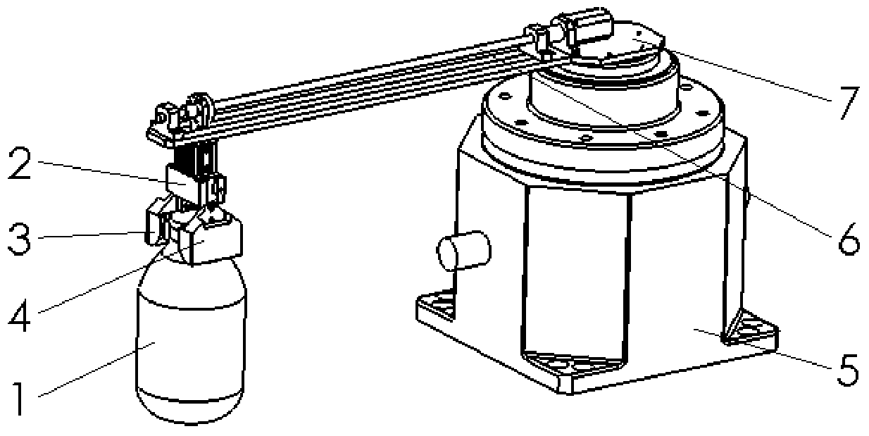 Defective product rejection and sorting device based on visible foreign body detection system in large medical infusion