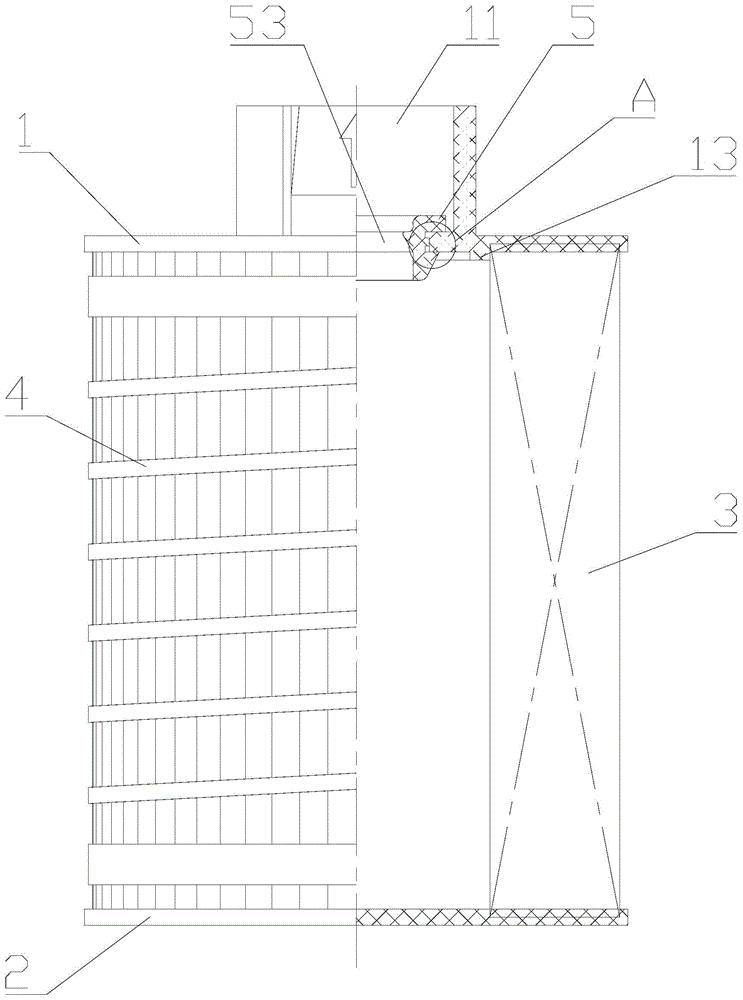 Cleaner filter core