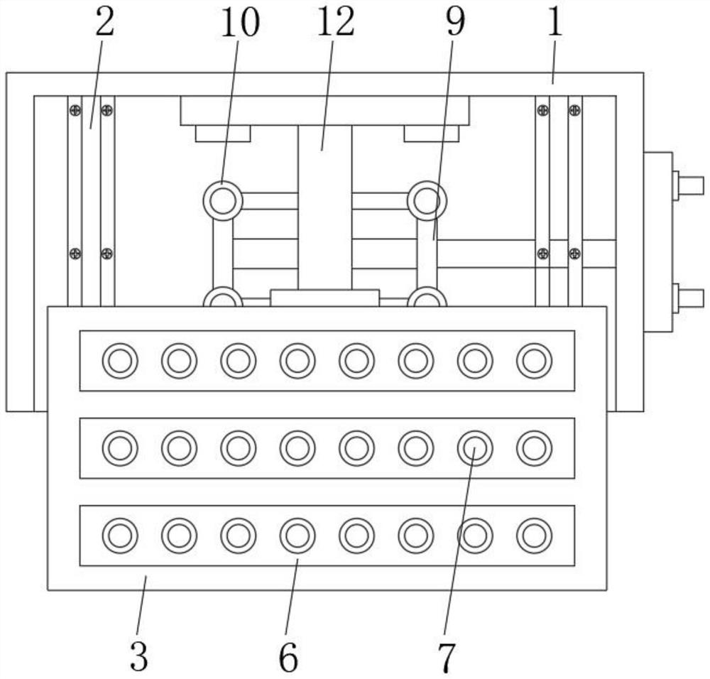 Welding and positioning device for lamp strips and lamp beads