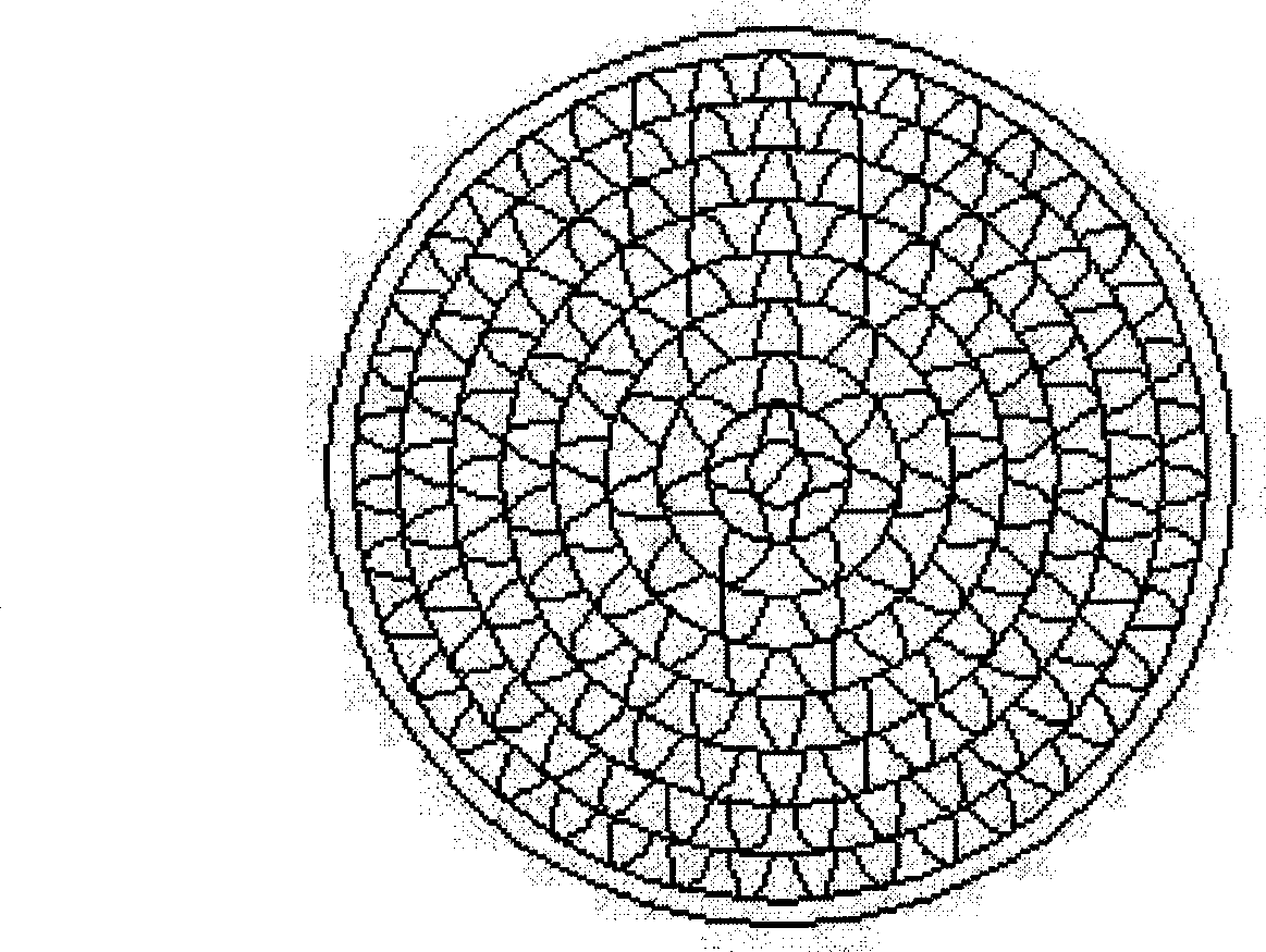 Metal honeycomb catalyst for purifying diesel motor exhaust gas and preparation method thereof