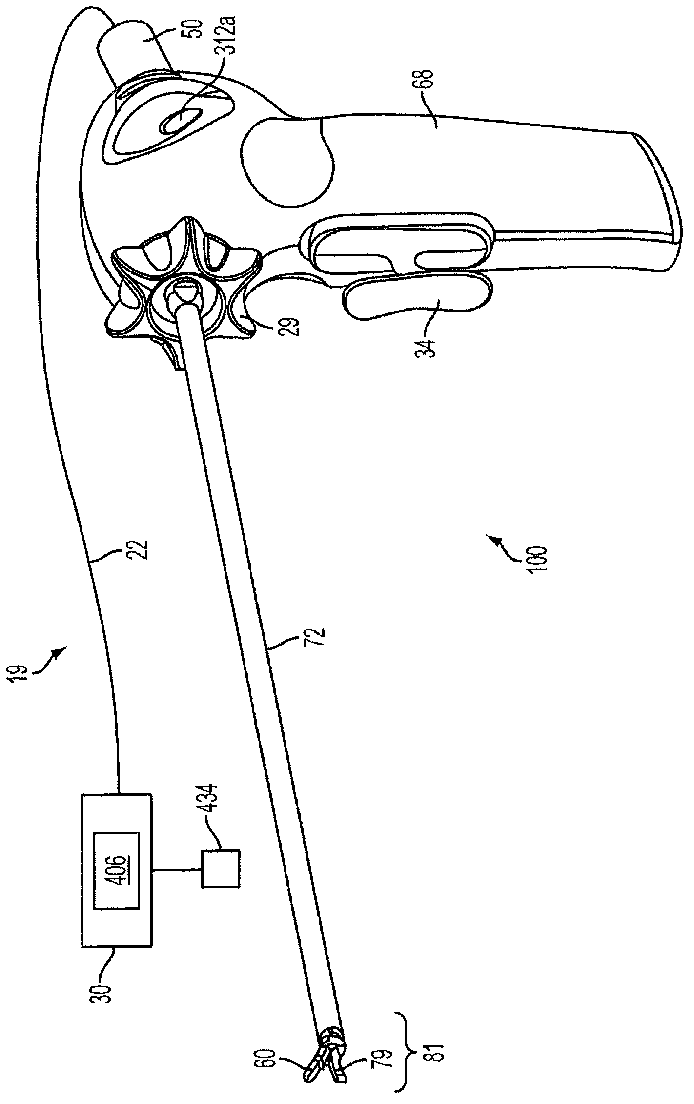 Devices and techniques for cutting and coagulating tissue