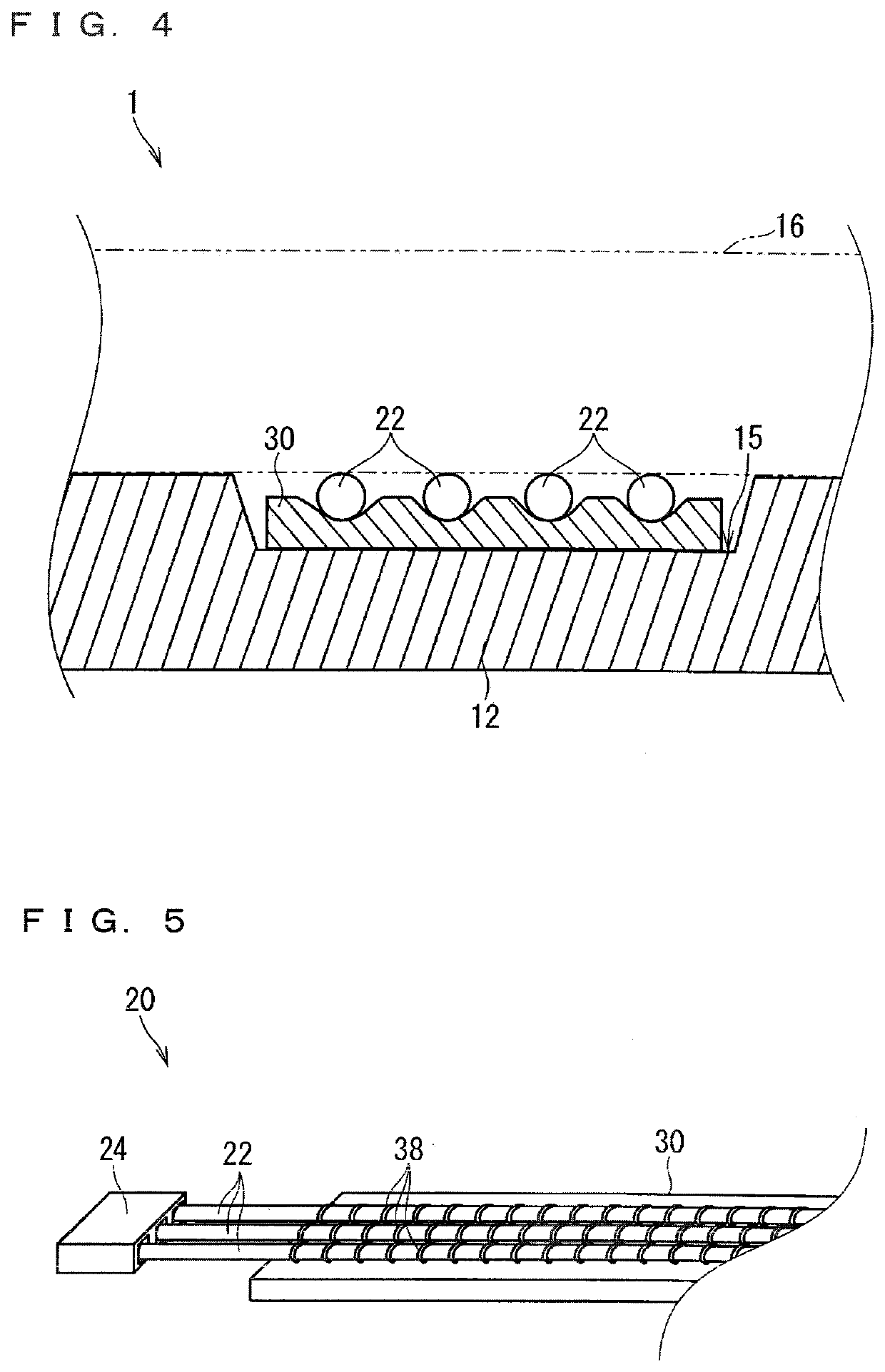 Wire harness fixing structure