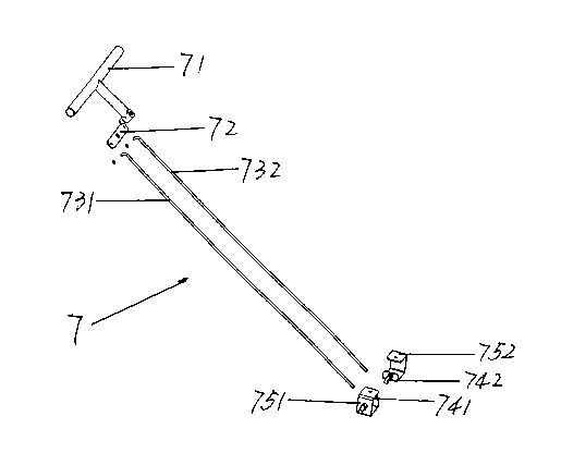 X-shaped folding three-wheeled electric bicycle