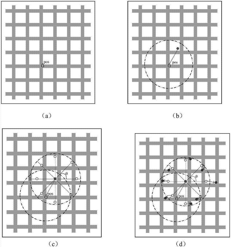 Location privacy protection method based on background information