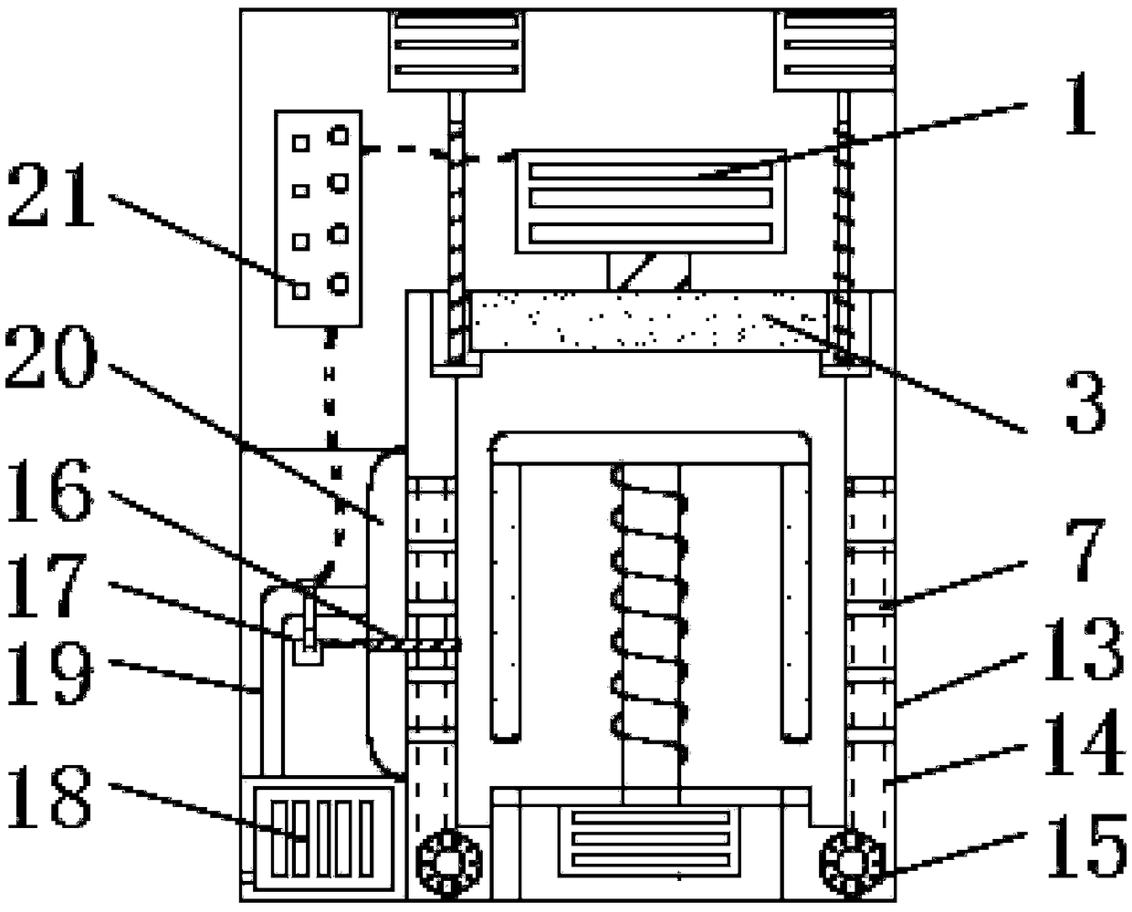 A fully automatic nail box machine