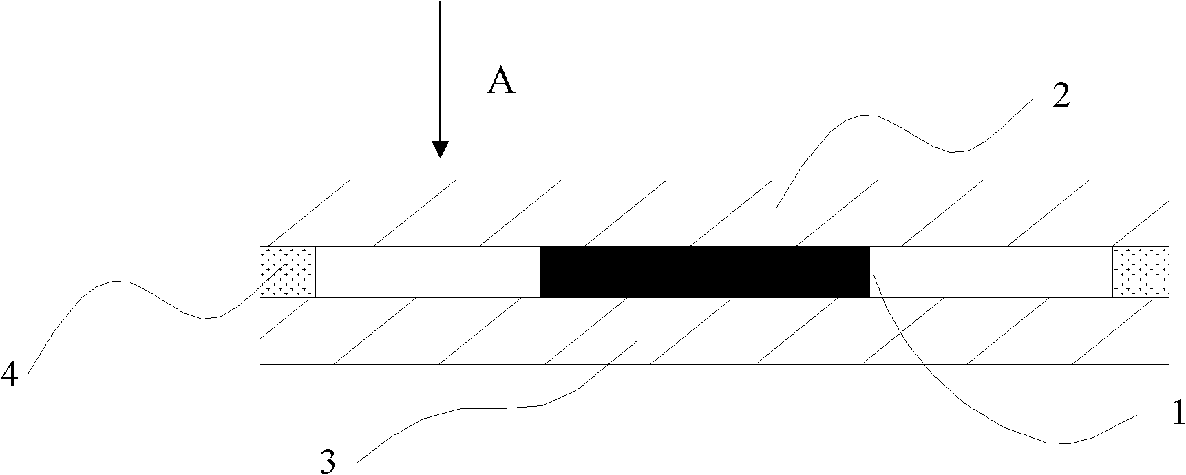 Schlieren device used for test on high power laser far-field focal spot