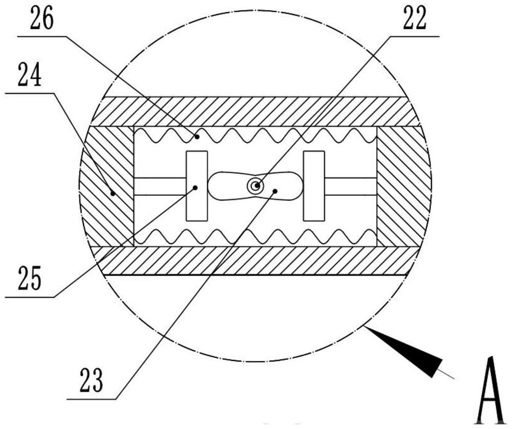 A kind of mashed potato processing device driven by screw rod to lift and extrude