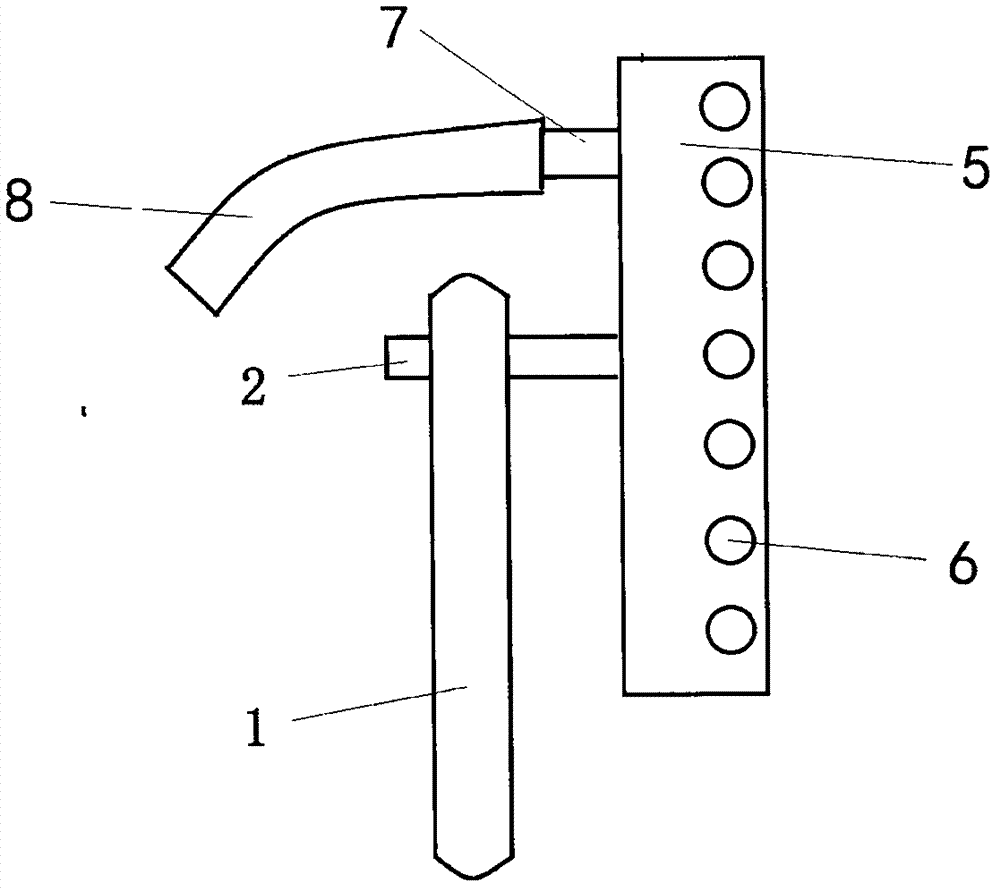 Automobile air-knife window wiper