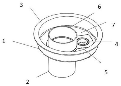 Interlayer water-stop tray for house