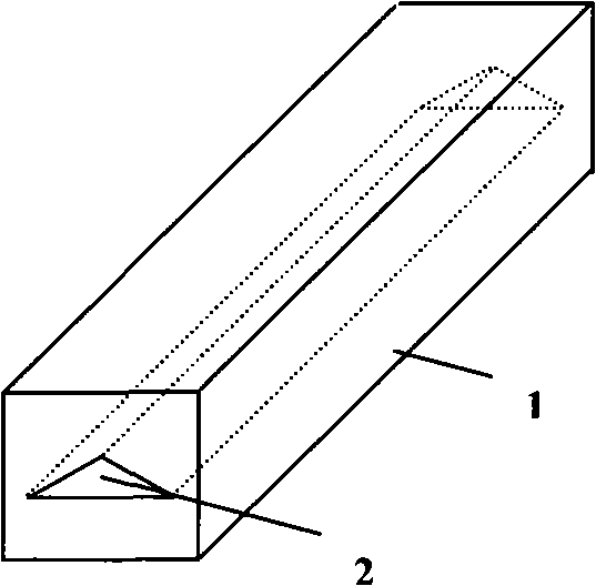 SOG structure micro heat pipe and its manufacture method