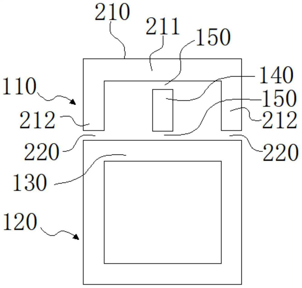 A magnetic core, a magnetic integrated device, a circuit board and a method for making the magnetic integrated device