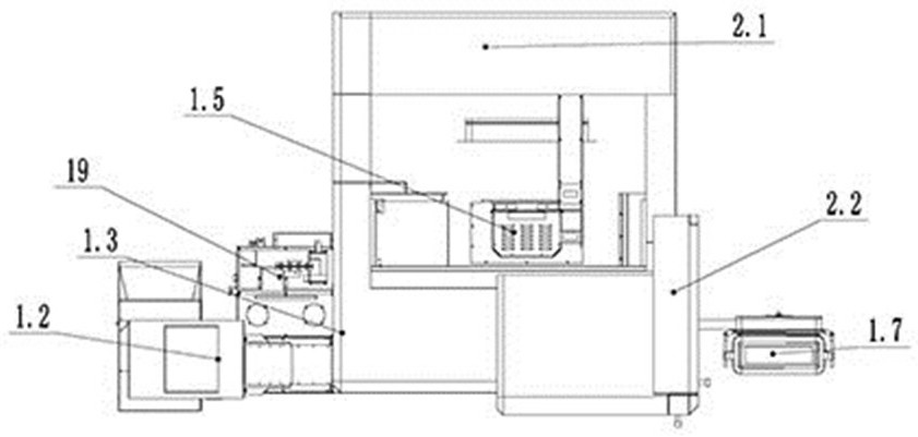 Five-axis numerical control machine tool