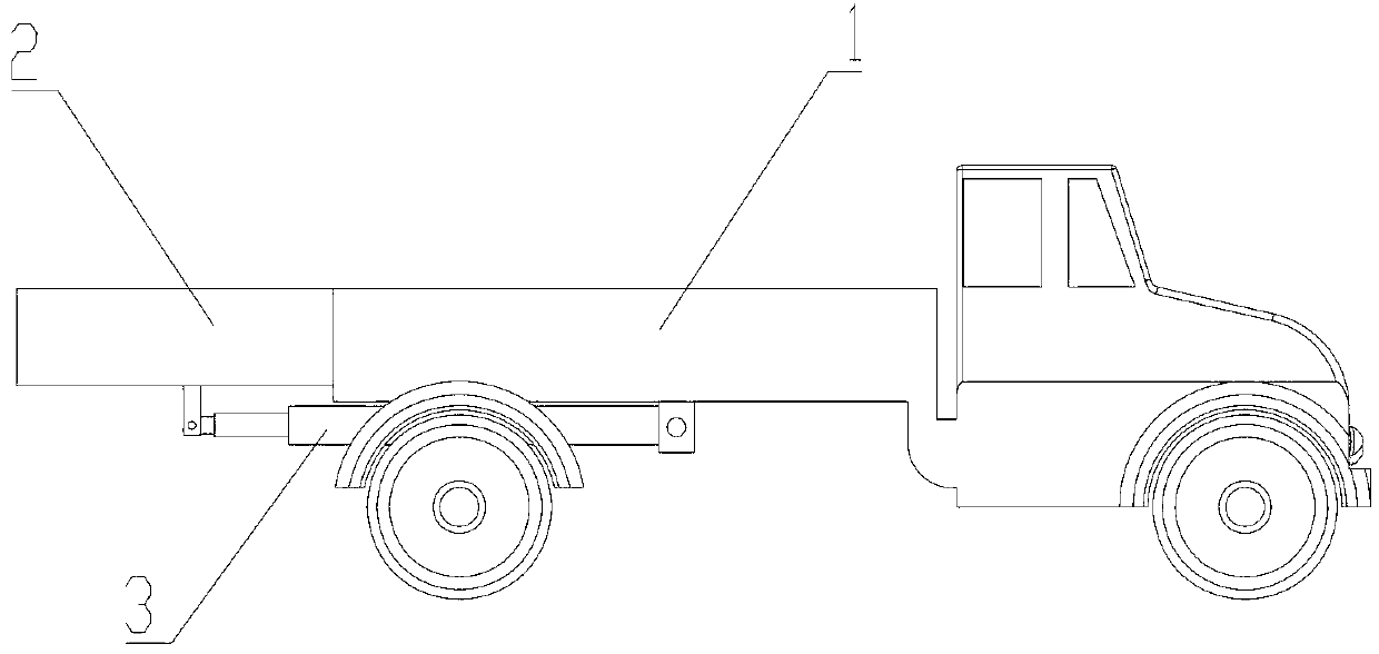 Telescopic freight car