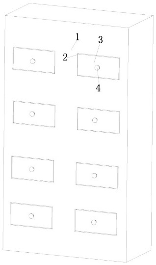 Indoor article management equipment based on UWB positioning