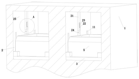 Indoor article management equipment based on UWB positioning