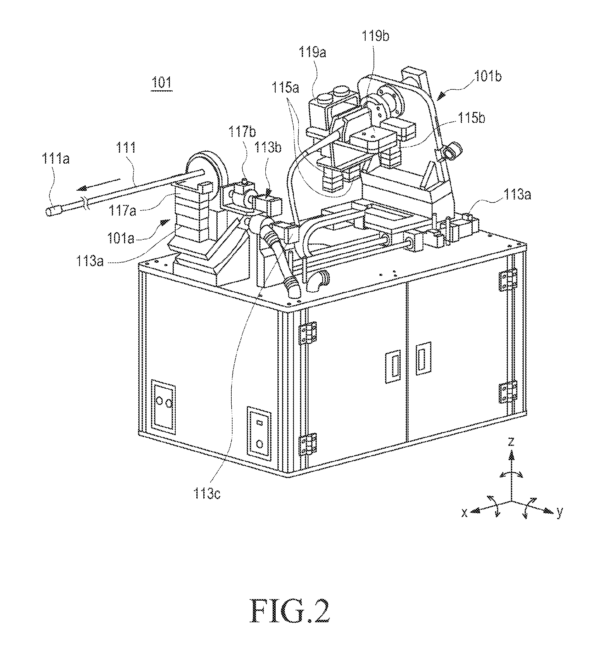 Endoscope apparatus with slave device and master device