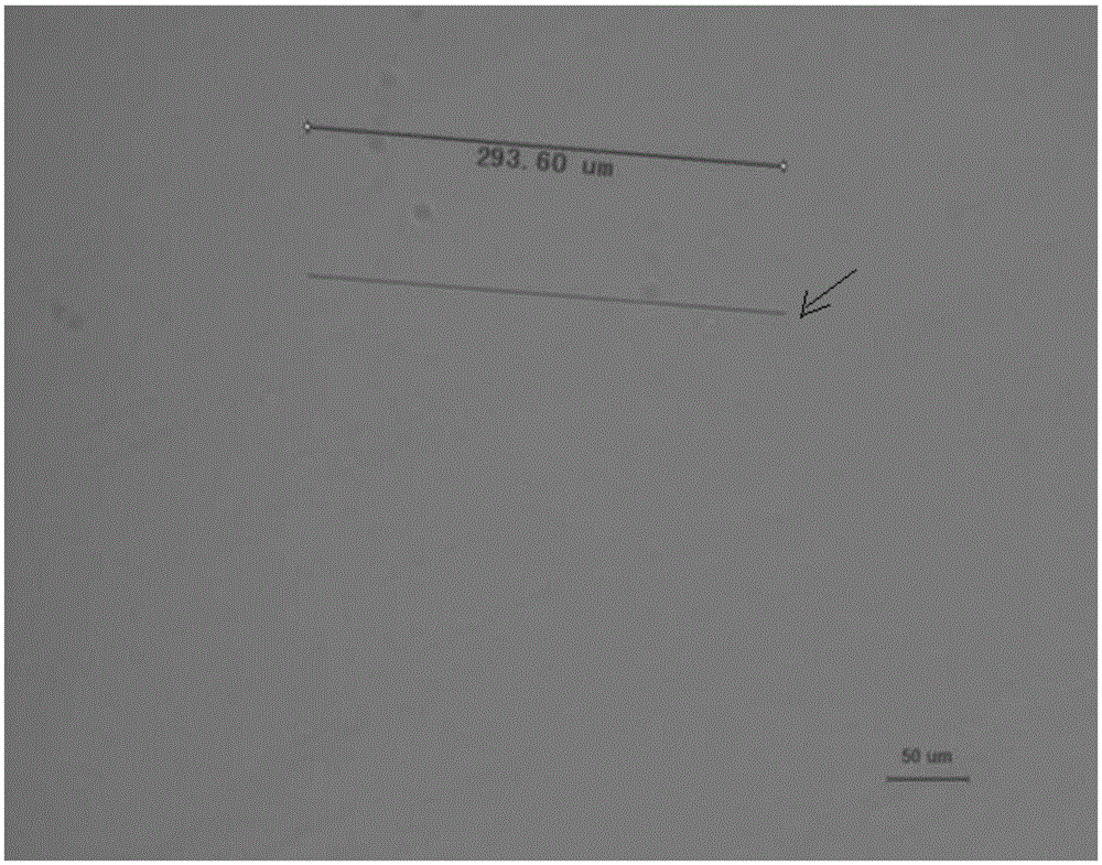 Preparation method of glass needle-shaped defect reflective electron microscope sample