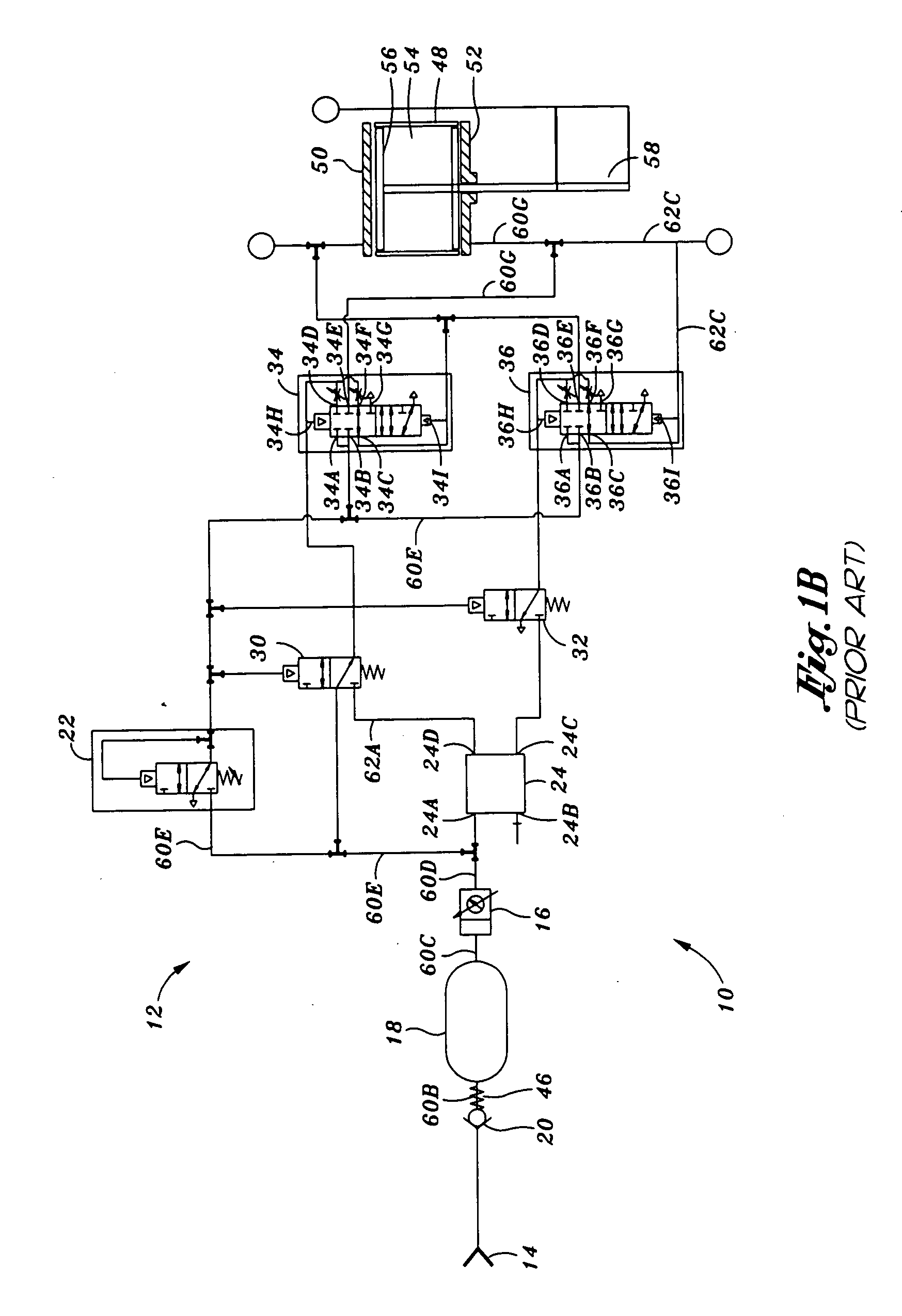 Three-way pneumatic commutator and volume booster