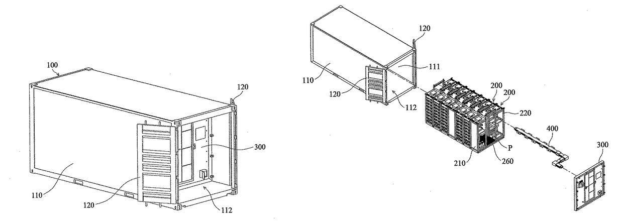 Container energy storage system