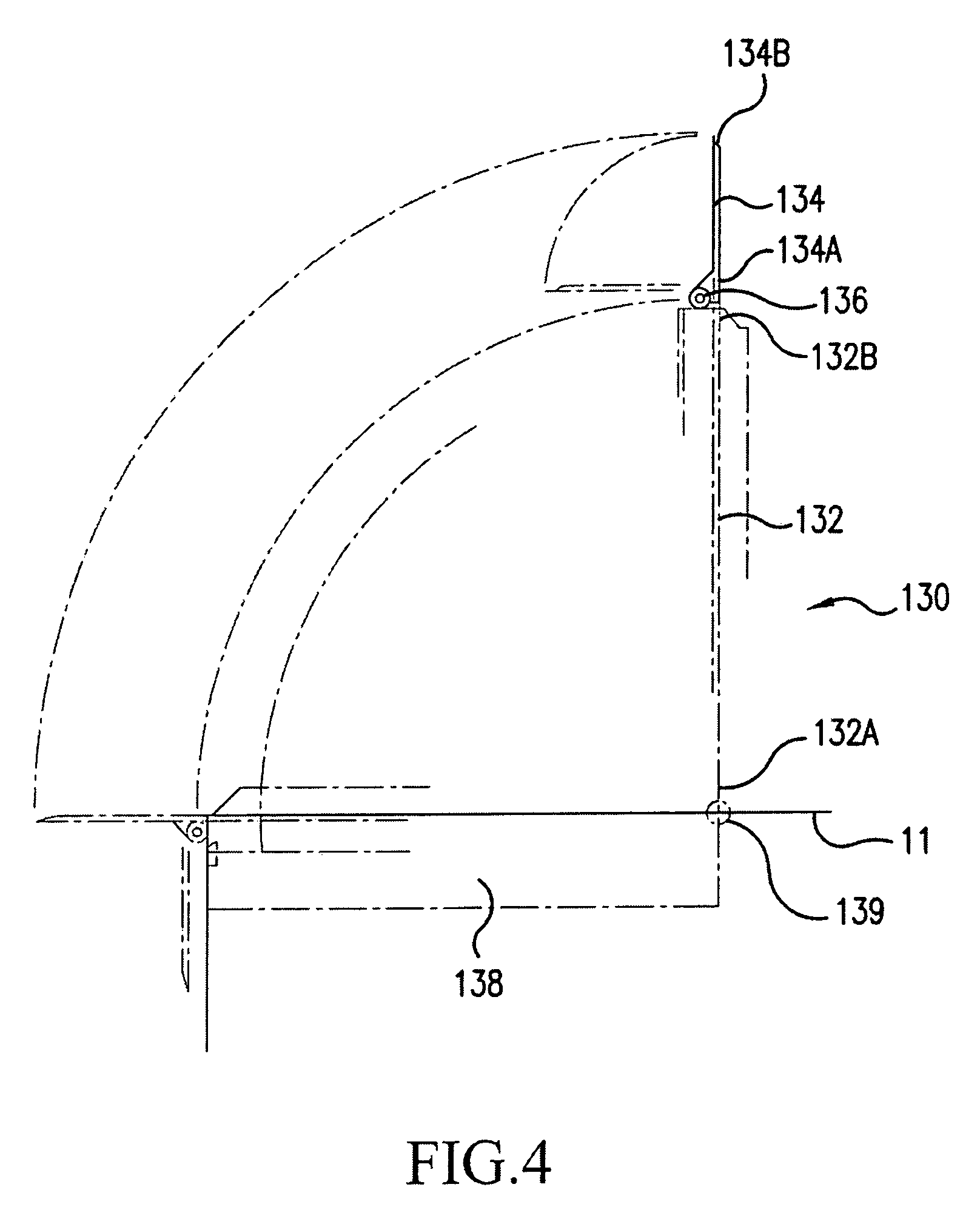 Bottom pad/bumper assembly for loading docks with leveler