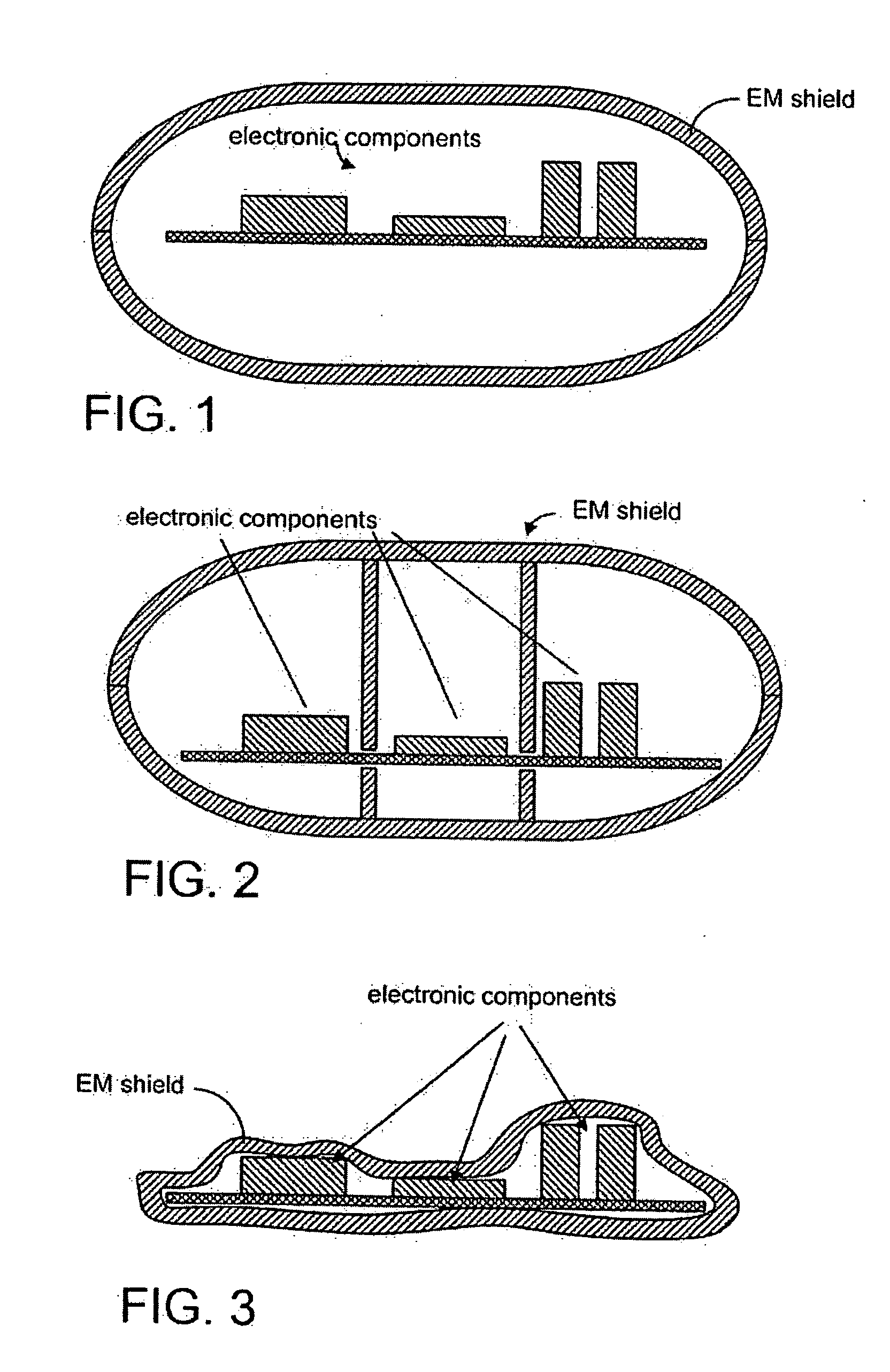 Shielding material for preventing from outleakage and penetration of electromagnetic waves