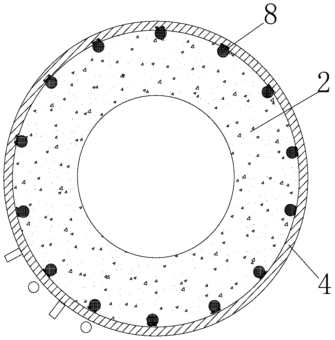 Concrete column high-seismic-resistance fabricated connecting structure