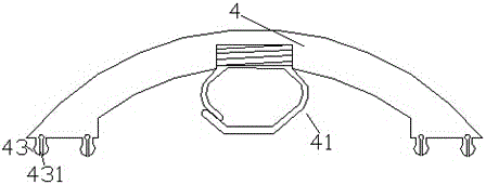 Firm pipeline protecting cover device and mounting method thereof