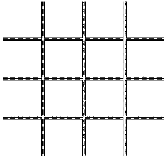 Traffic signal iterative control optimization method based on macro basic map