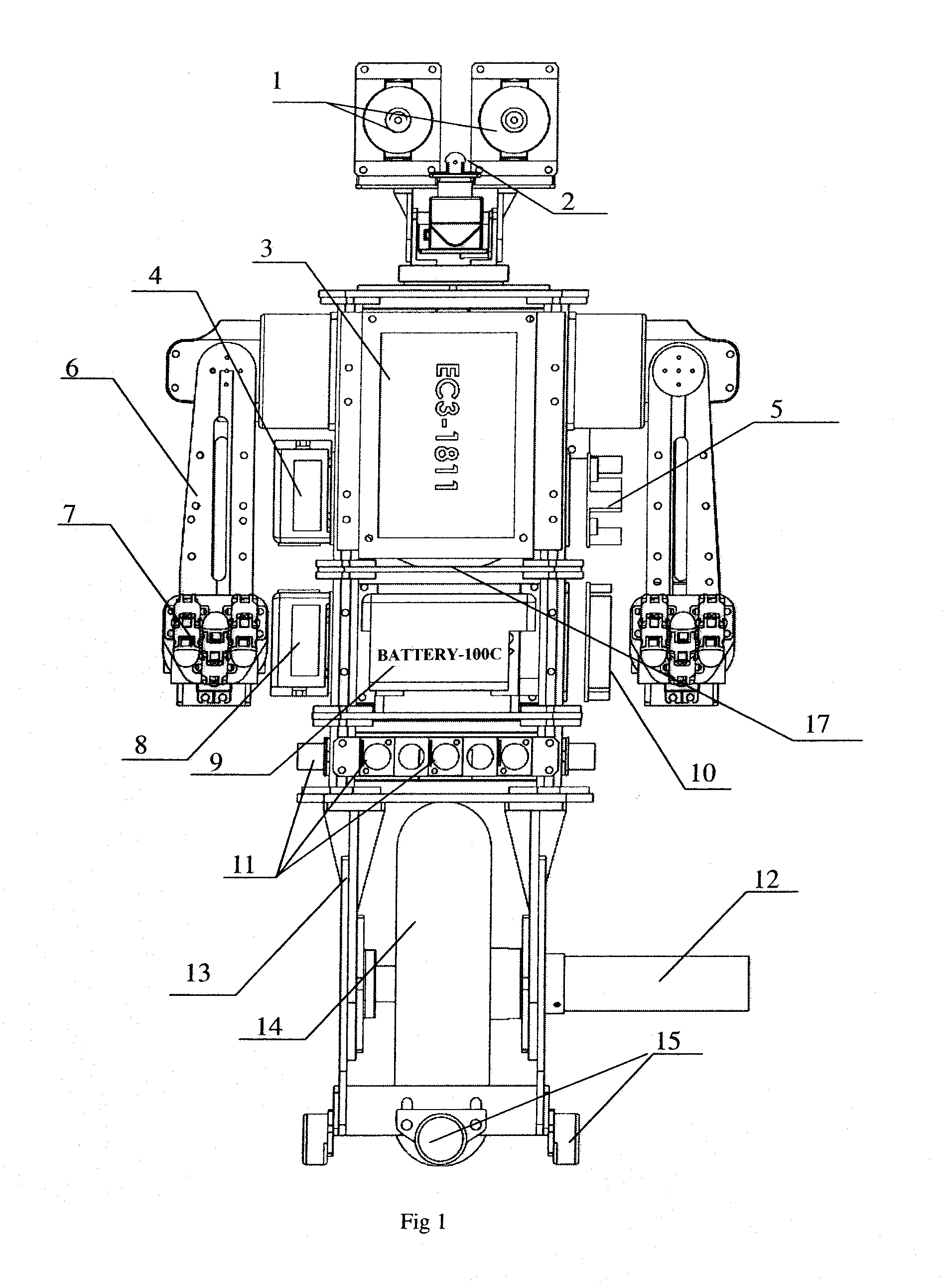 Single wheel robot system and its control method