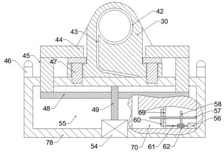 Bearing capable of relieving wear caused by lubricating oil uneven distribution caused by centrifugal force