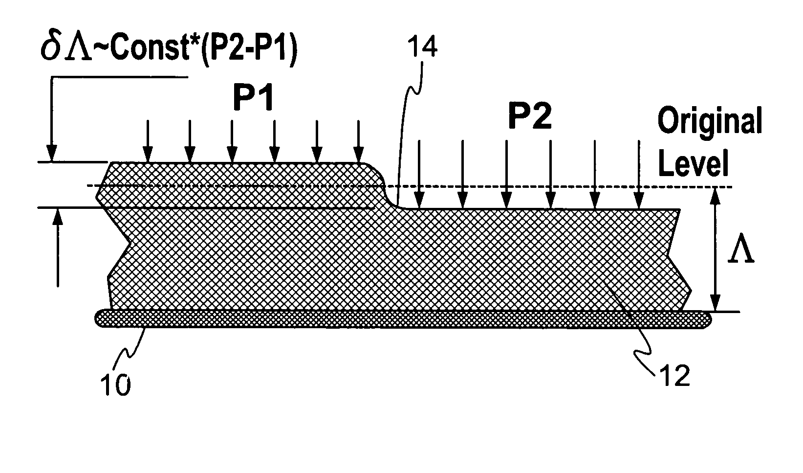 Method for determining a surface contact force