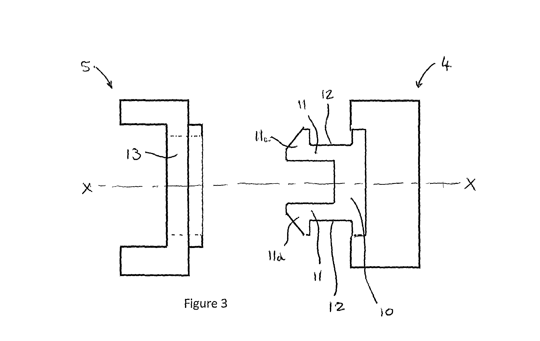 A device for guiding a flex extending from an appliance