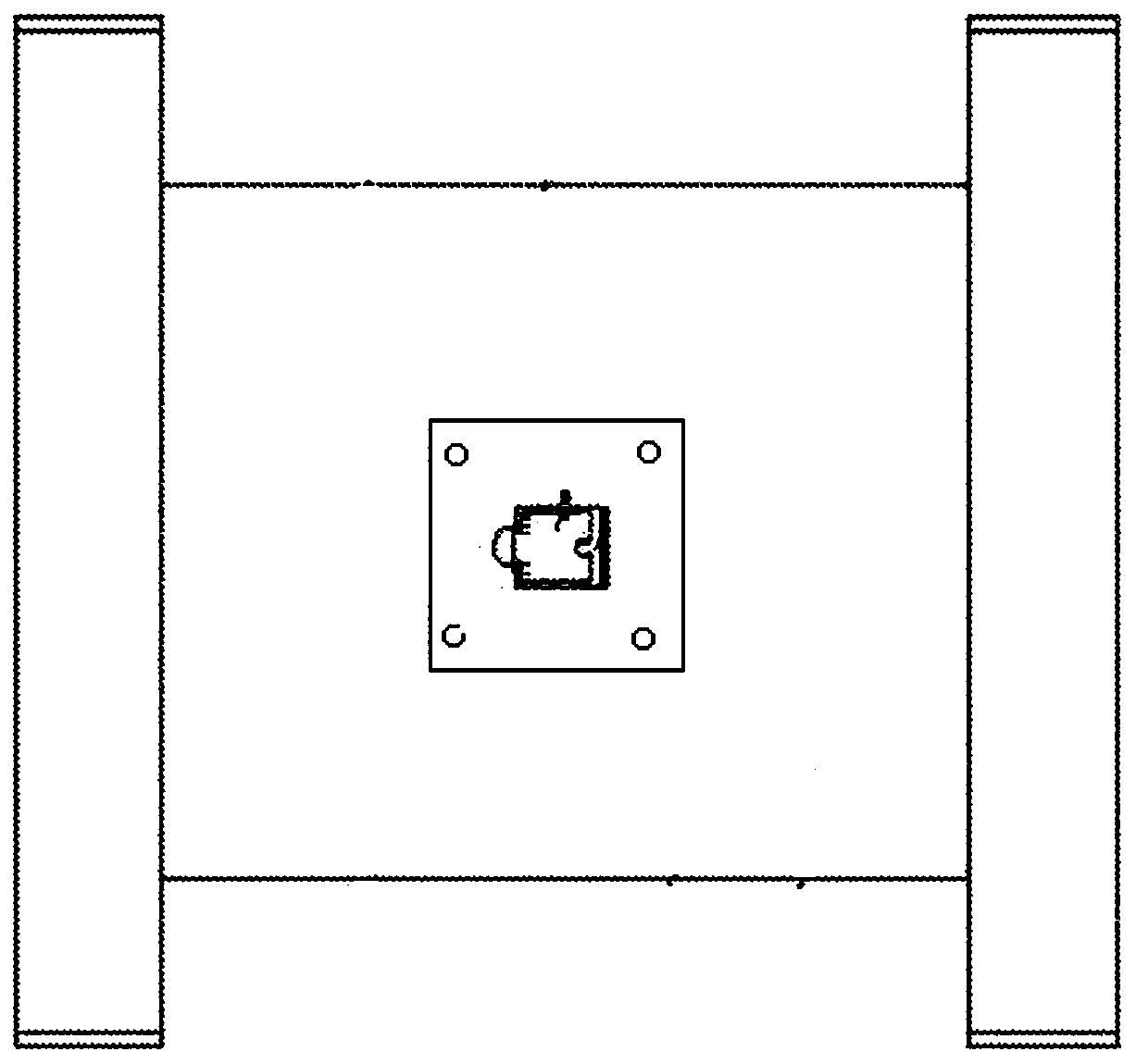 Same-direction linear three-screw full-automatic production line for sealant