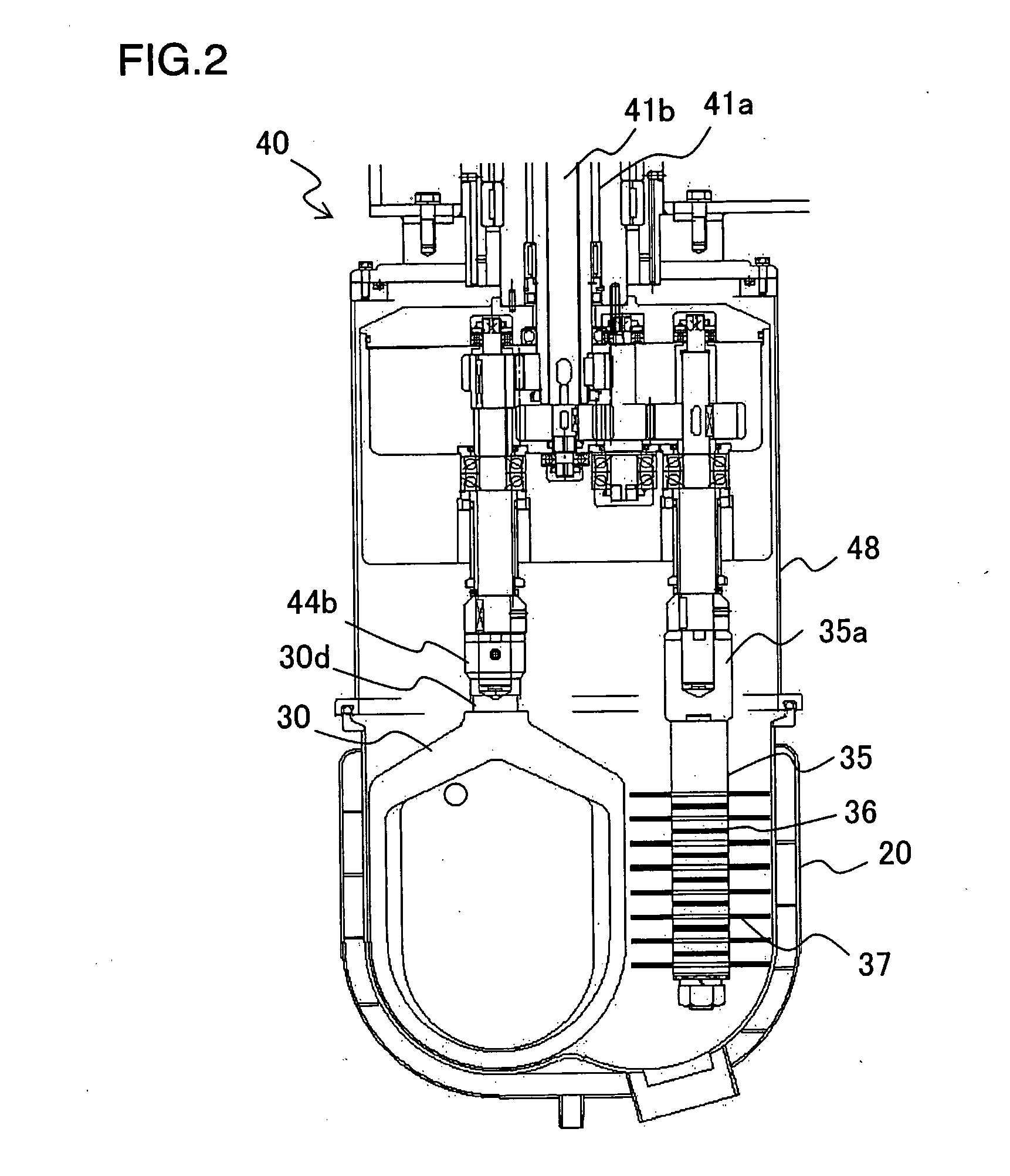 Kneading and granulating machine