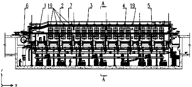 Method for heating special steel with low-heat-value blast furnace coal gas