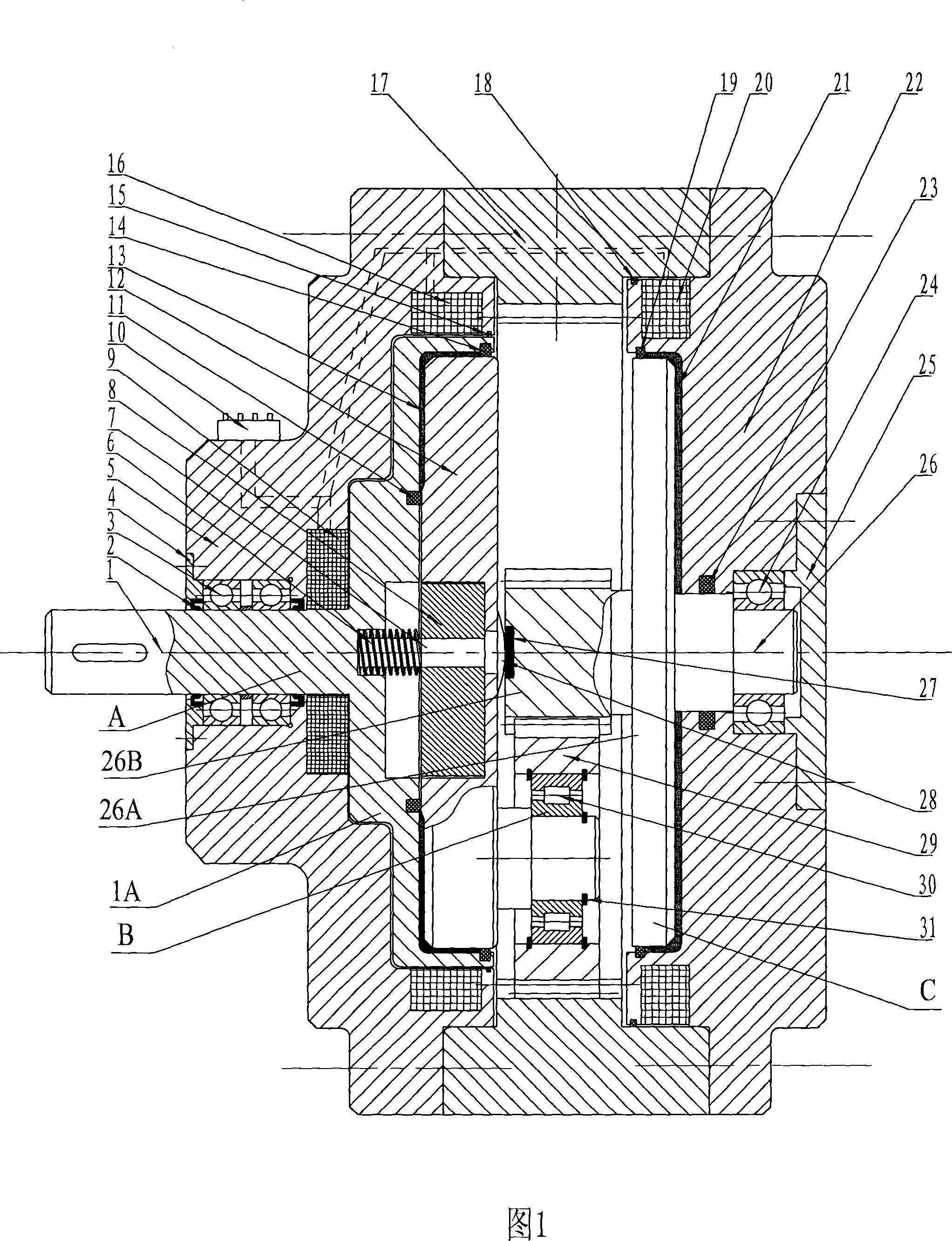 Highly effective brake based on magnetic rheology technique