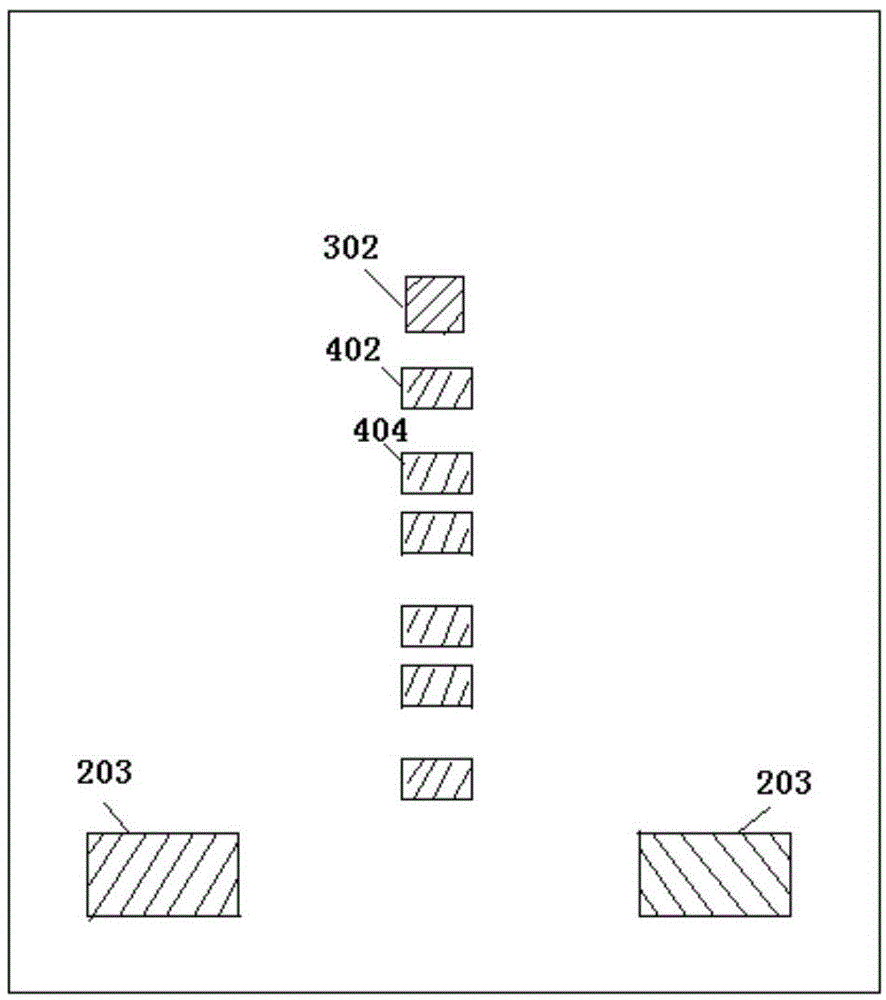 Test structure of micro-beam fracture strength based on lateral comb tooth type capacitance