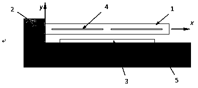 Low-thermoelastic damping cantilever micro beam resonator having through hole structures