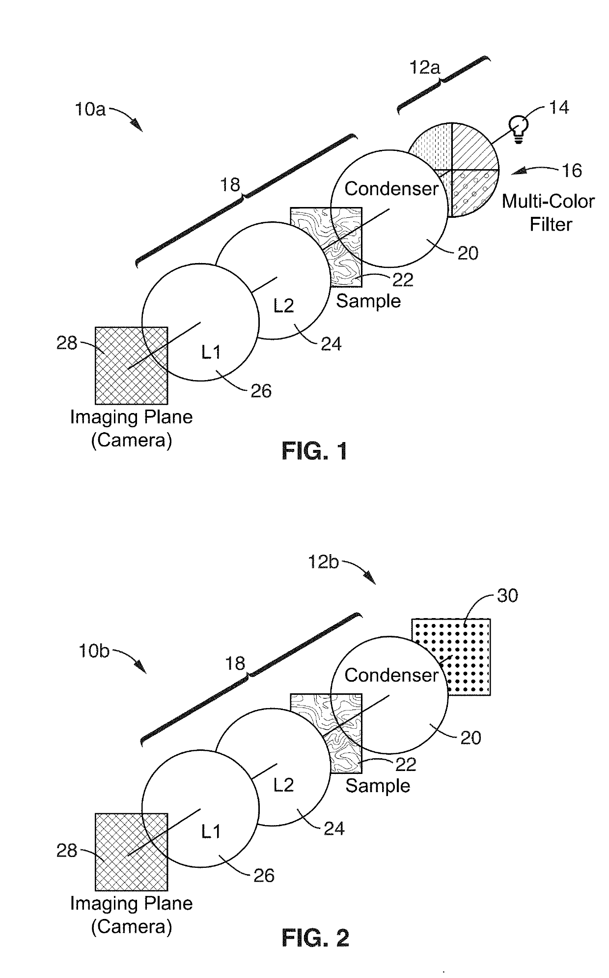 Optical phase retrieval systems using color-multiplexed illumination