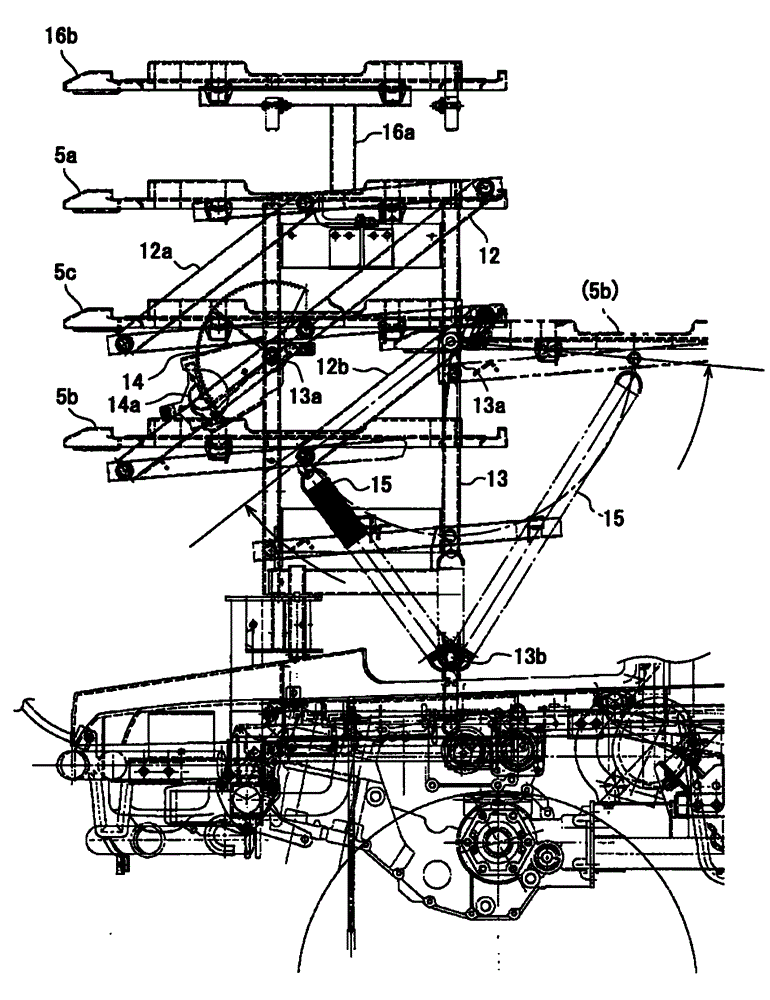 Seedling transplanting machine