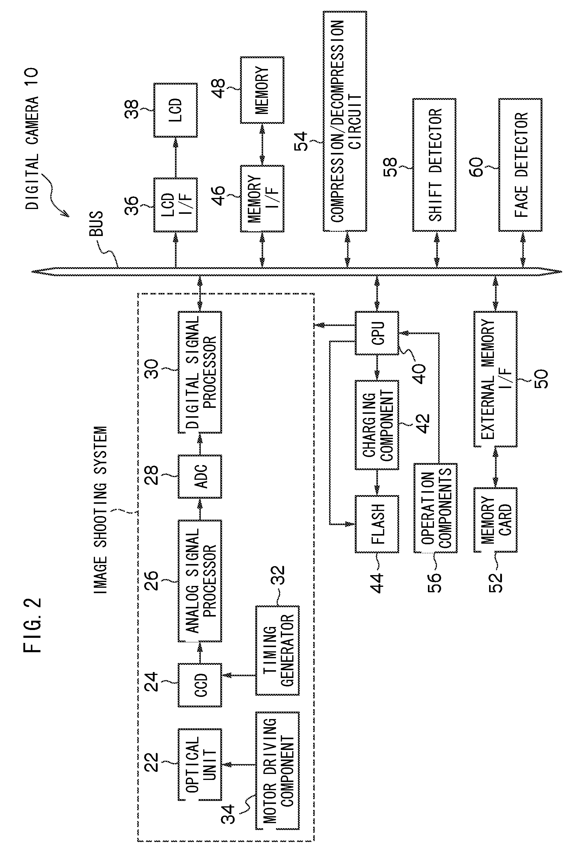 Image shooting device and image shooting method