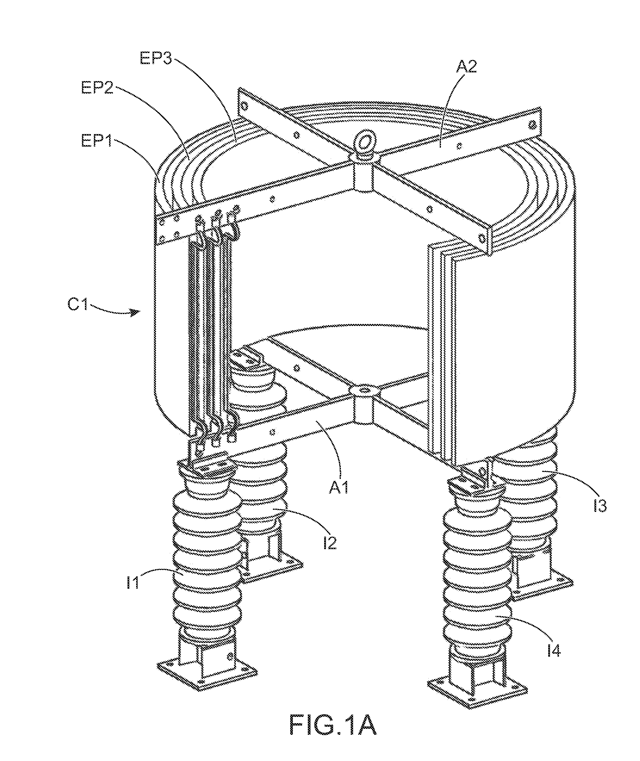 High impedance air core reactor