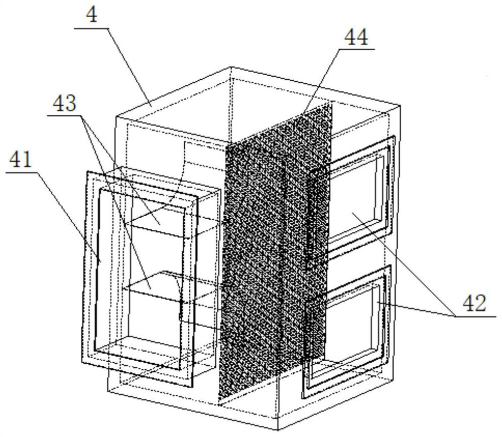 Uniform drying mechanism of coating oven