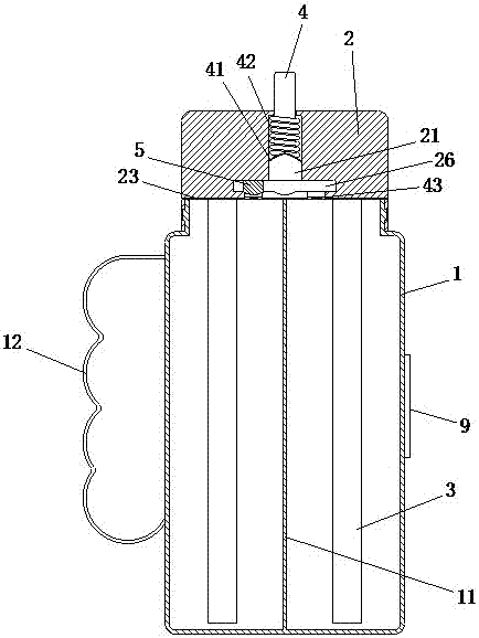 A multifunctional handheld water storage device and its use method